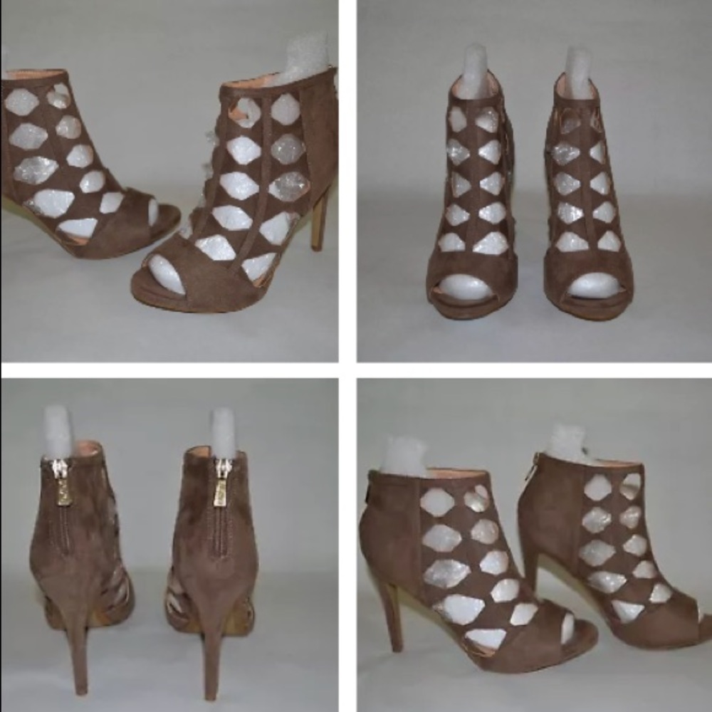XOXO Colbie Suede Women's Shoes Color Brown/Taupe